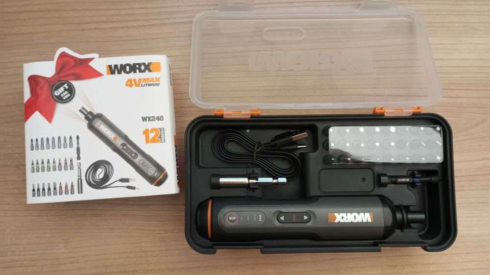 Wkrętak wkrętarka WORX WX240 4v nowy mocny bezprzewodowy