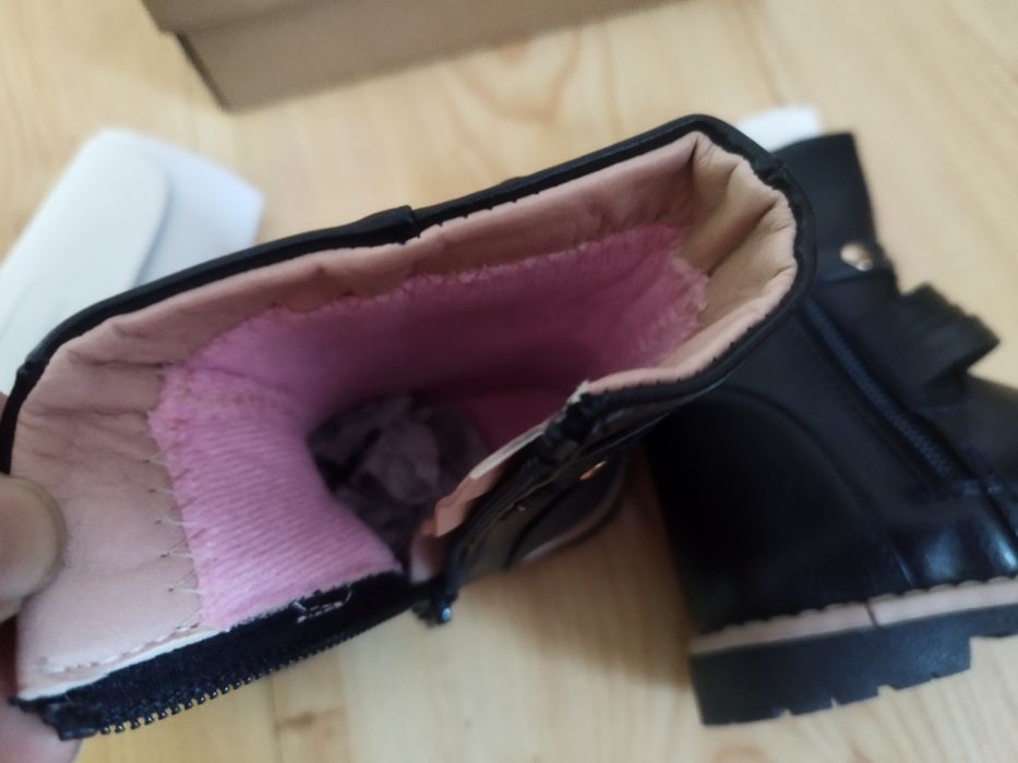 Kozaki ocieplane zimowe dziewczęce .21