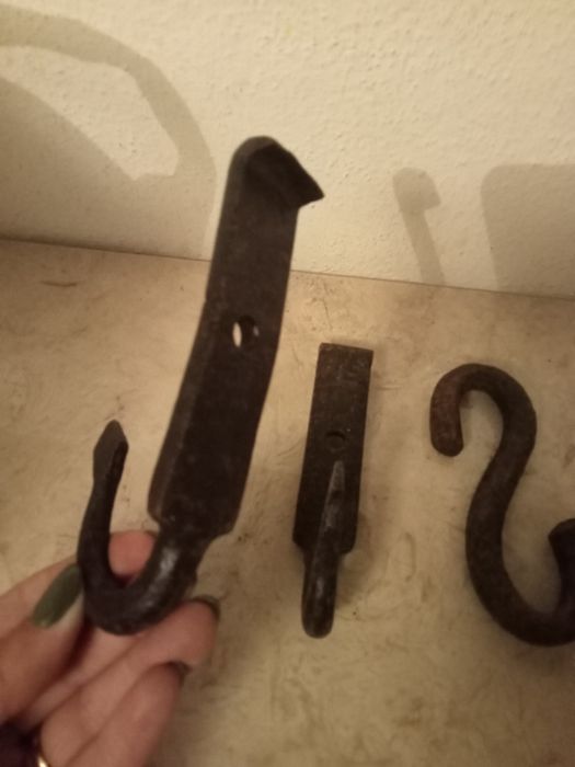3 Peças Ferro antigas