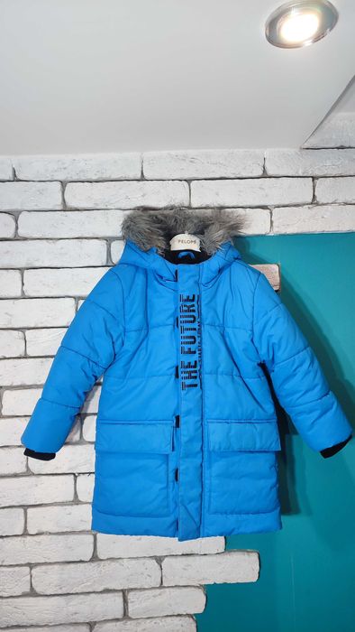 Зимовий пуховик для хлопчика 110-116