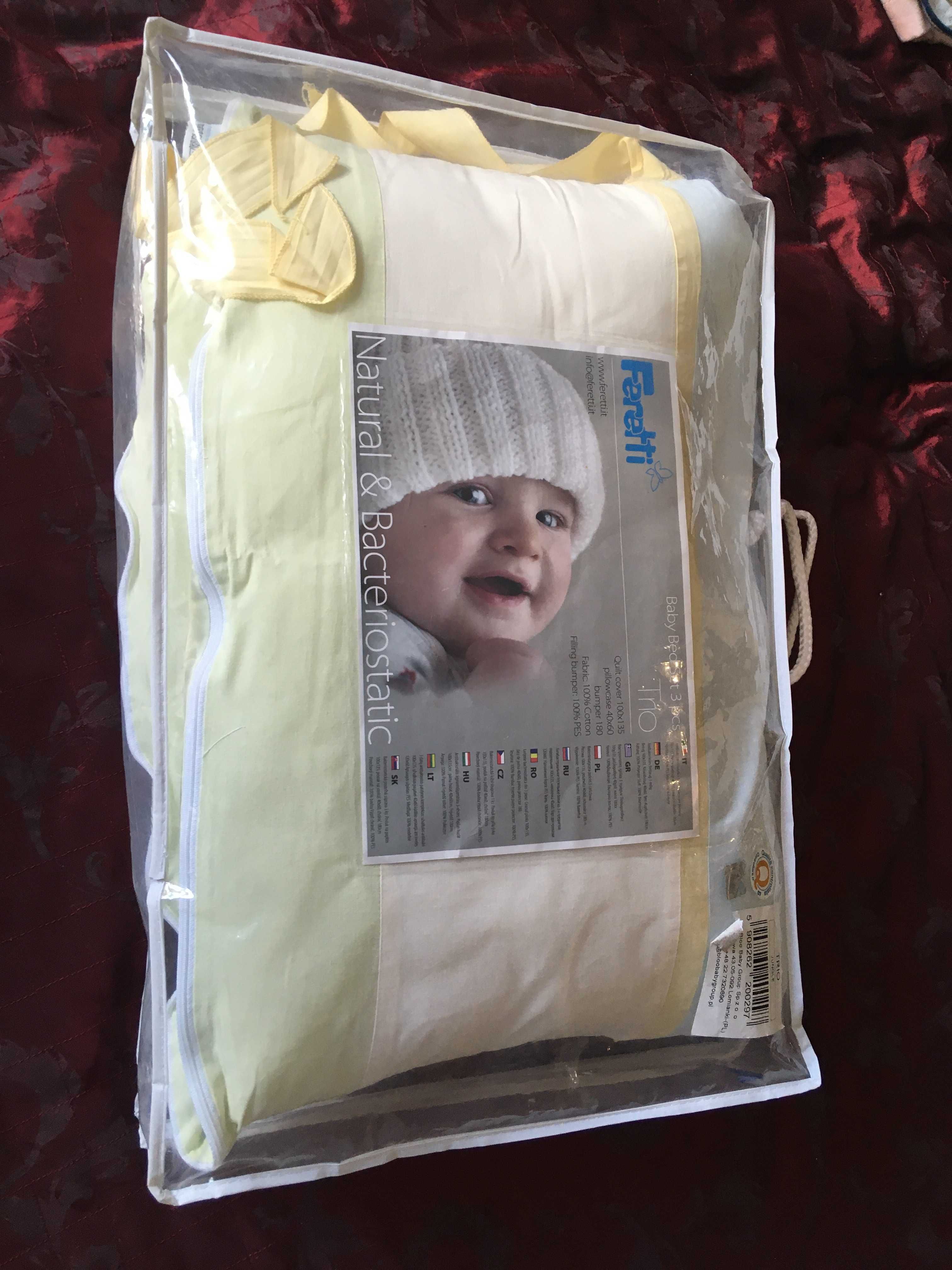 pościel niemowlęca poszewka do łóżeczka 60x120