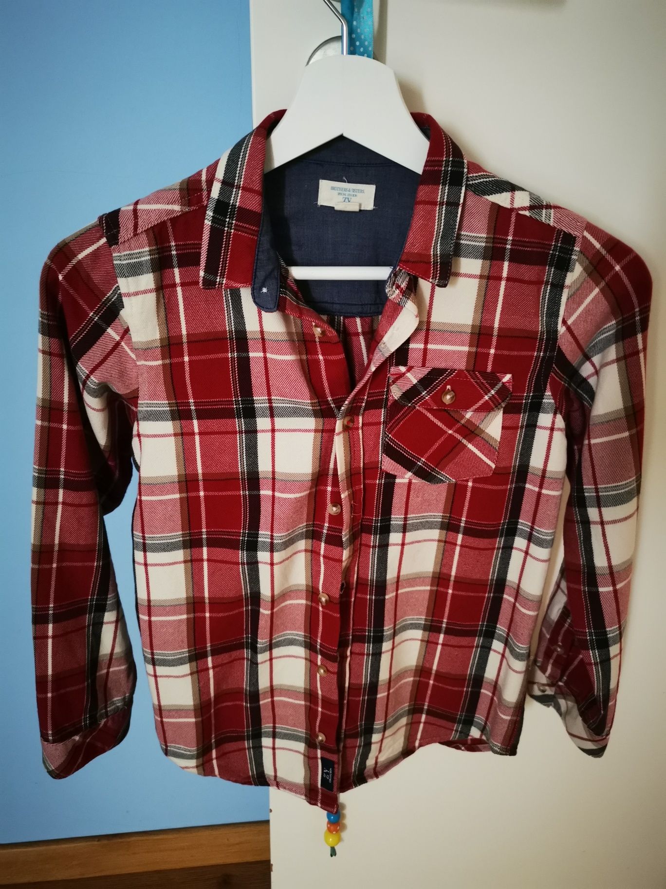 Camisa xadrez inverno l 9-10 anos Zippy