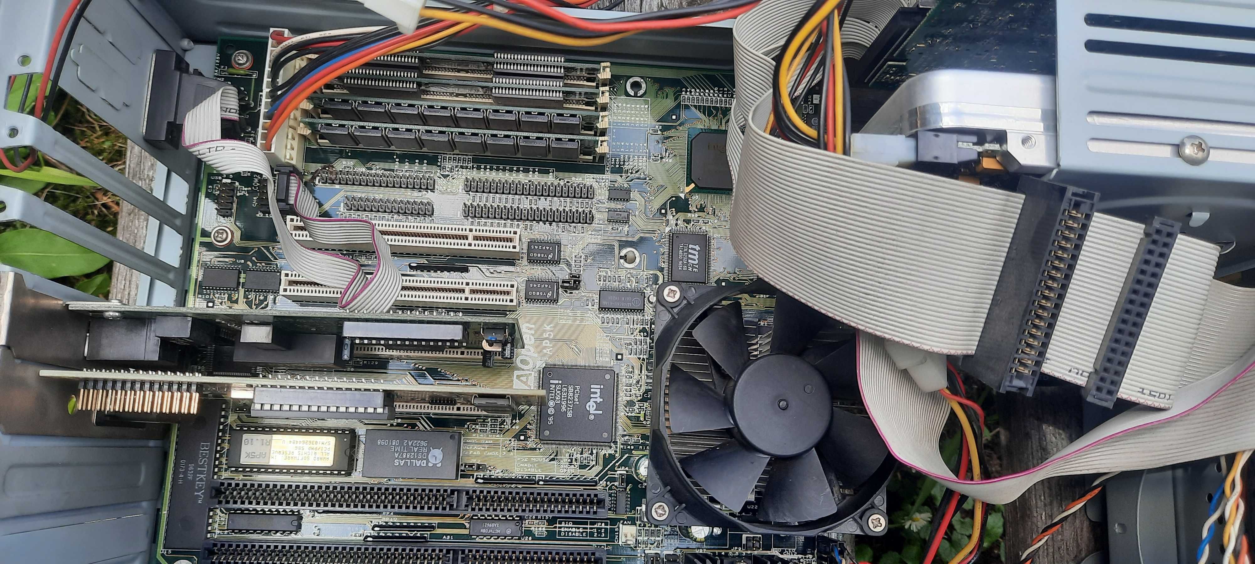 RETRO AOpen AP5K Socket 7 Pentium 120MHz 48MB EDO S3 Virge HDD 1,7GB