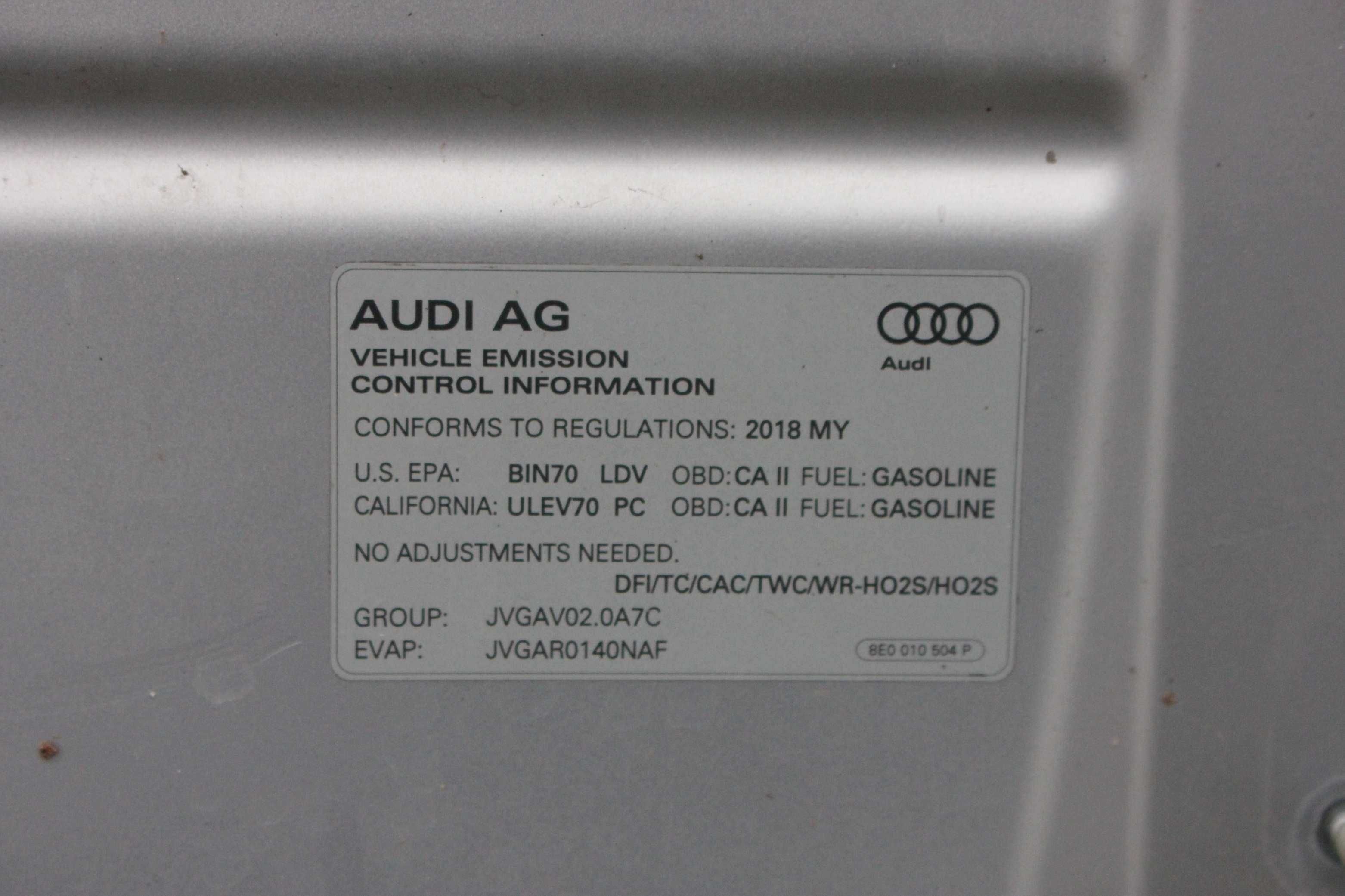 Maska AUDI A6 C7 Pokrywa silnika 2011 - 2018 Alum. + Gratis błotnik