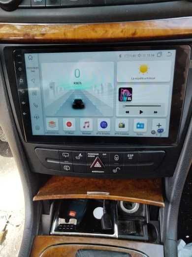 Radio Android 12 Mercedes w211 E300 CLK W209 CLS W219 wifi gps WYPRZ