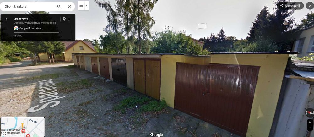 wynajmę garaż Oborniki, garaż do wynajęcia, obok szkoły nr 2
