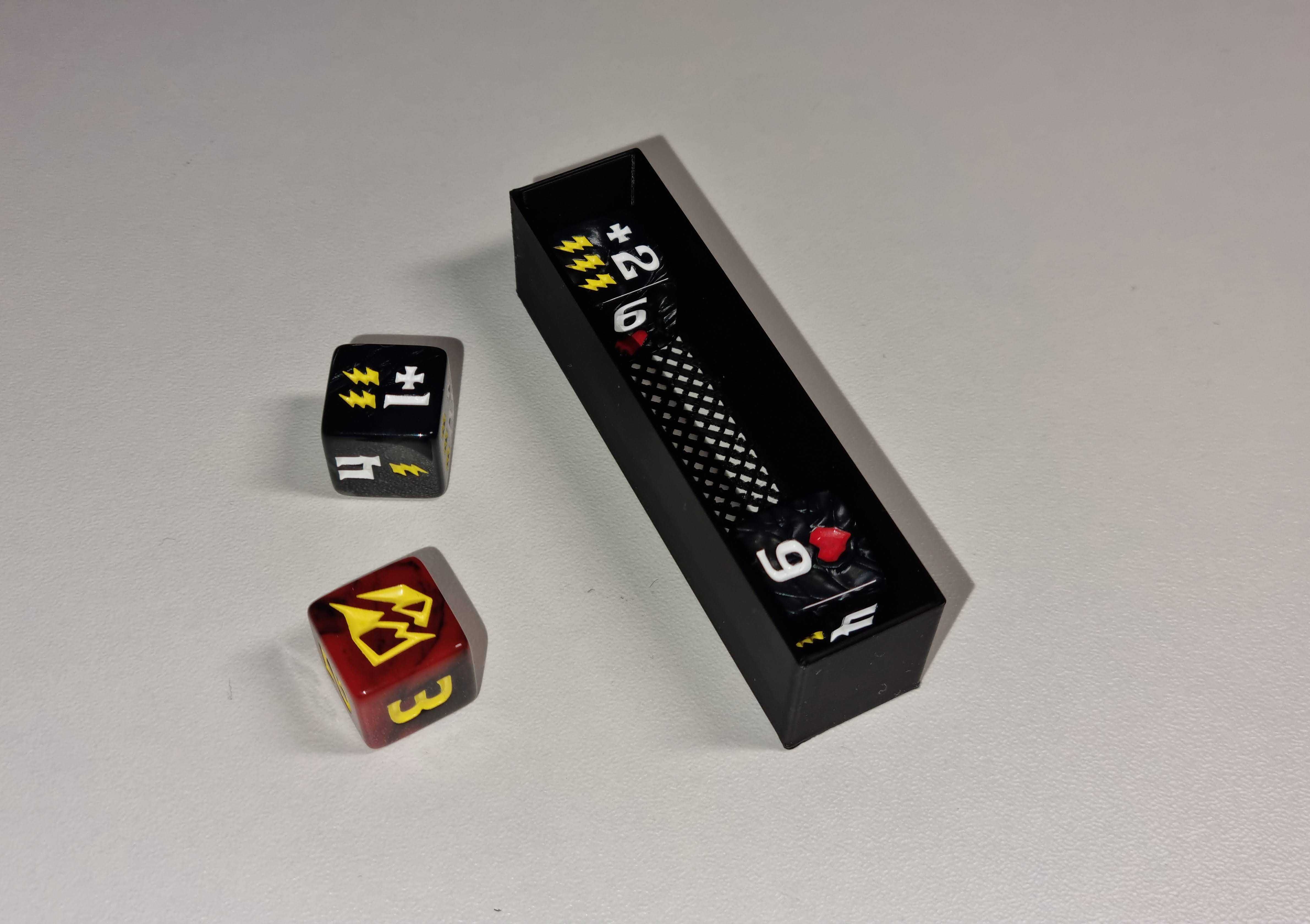 Małe epickie podziemia "insert" organizer, druk 3d, Tiny Epic Dungeons