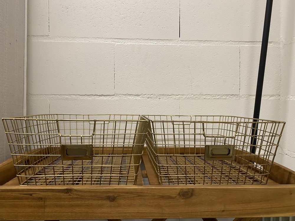 Conjunto de Cestas Metalicas Zara Home