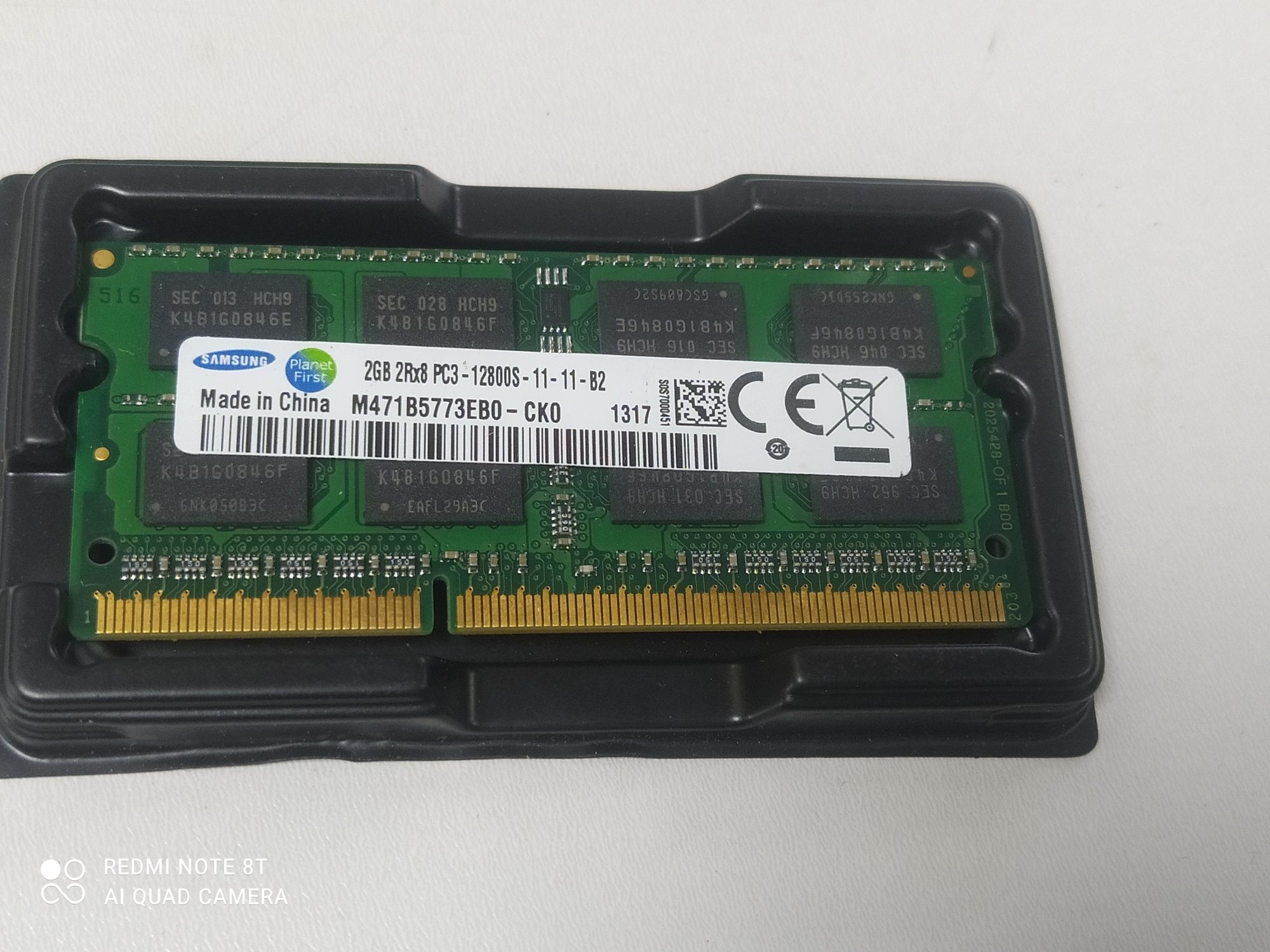 Оперативная память для ноутбукa ddr3 2G