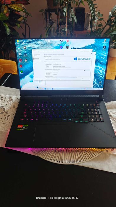 ASUS ROG Strix SCAR 17 R9 7945HX3D 240Hz 32GB 1000SSD RTX4080