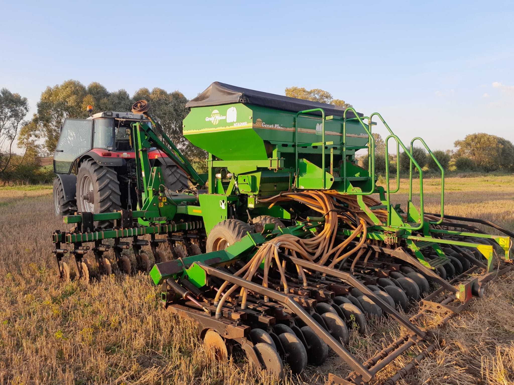 Siewnik strip till no till amazone  Horsch mzuri duro talerzowy 6 m