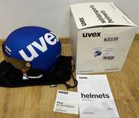 Uvex hlmt 500 visor 52-55 cm SILVER S2