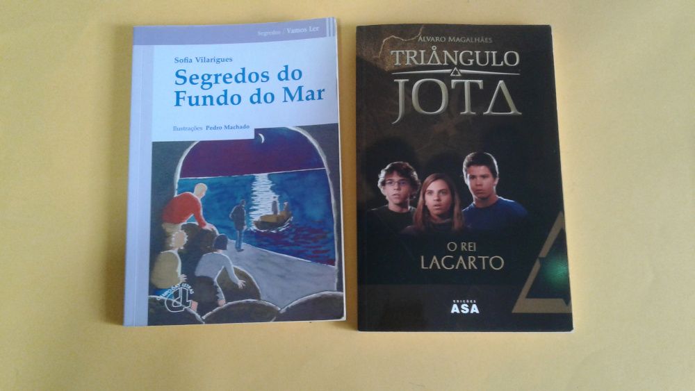 Livros: Nárnia, Artur e os Minimeus , Triângulo jota e outros