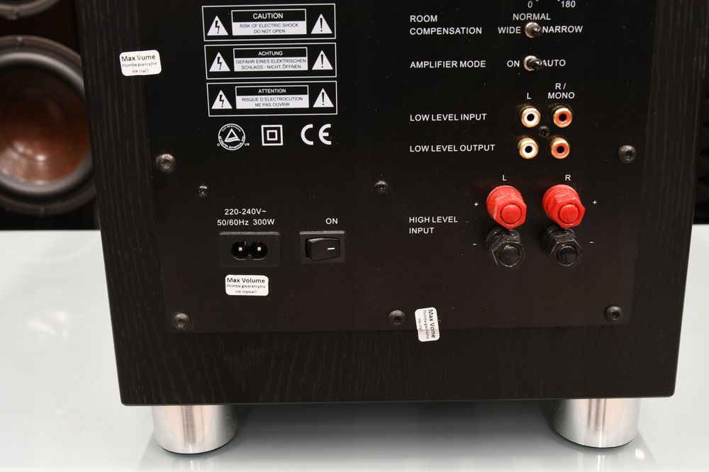 subwoofer aktywny Canton Chrono CL SUB 85 do kina domowego i muzyki