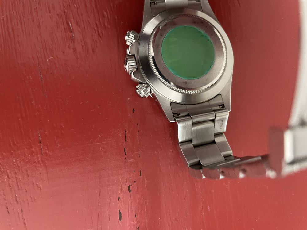 Rolex Daytona em aco , maquina Zenith , muito raro . Como novo