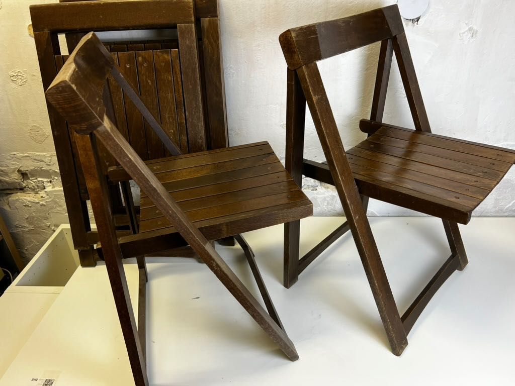Zestaw 5 Włoskich krzeseł z lat 60 - Aldo Jacober dla Alberto Bazzani