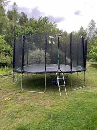 Trampolina dla Dzieci Ogrodowa 488CM 16FT z siatką i drabinką GRATIS