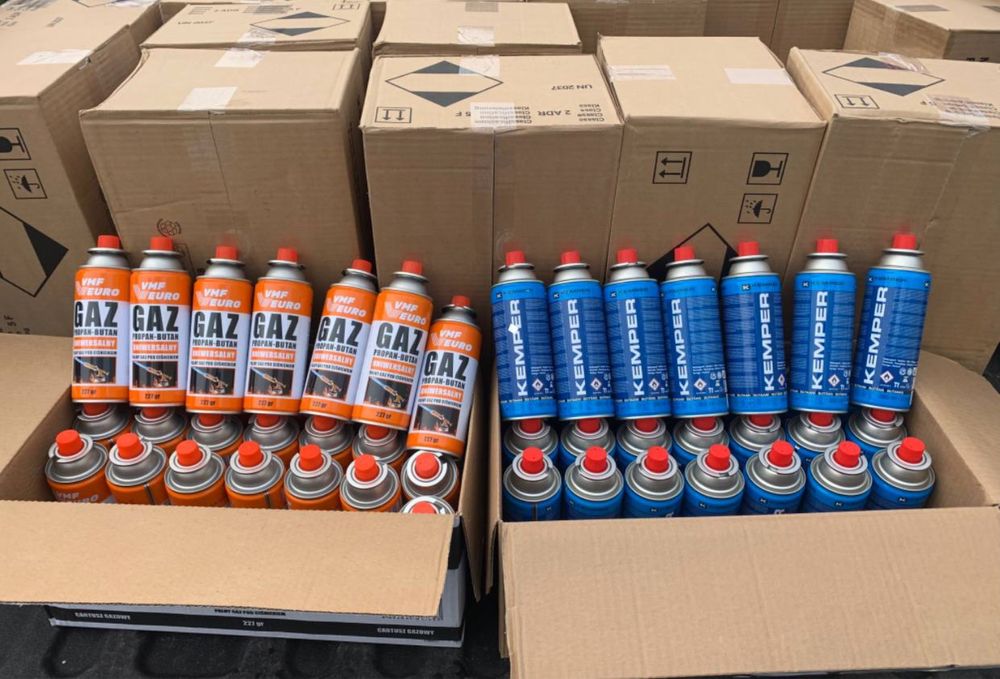 Газові балончики для туристичних плит