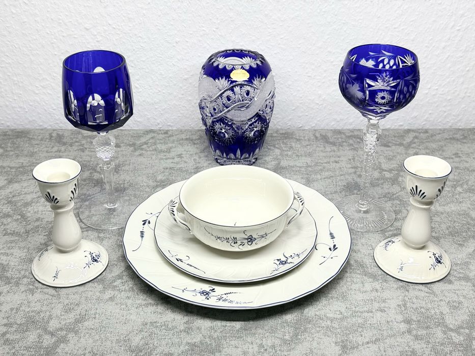 Фарфоровый столовый сервиз Villeroy Boch серия Luxembourg GDR Германия