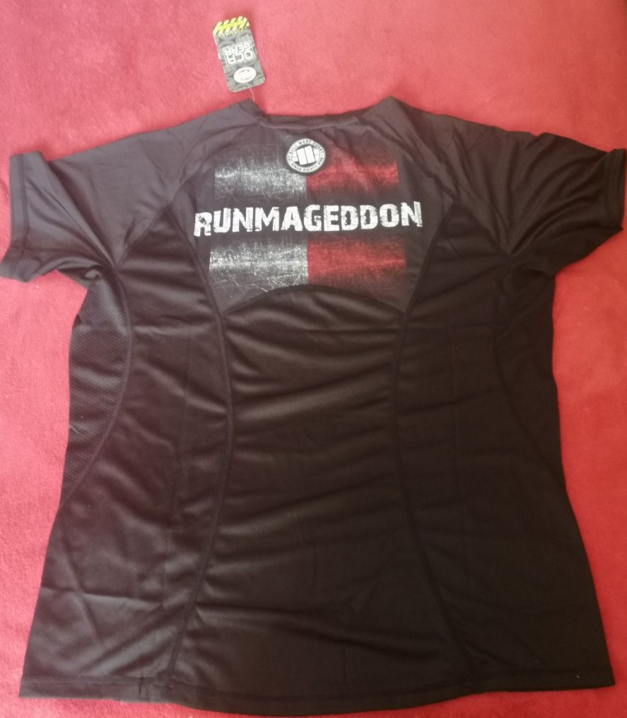 Nowy T-shirt męski Runmageddon PITBULL