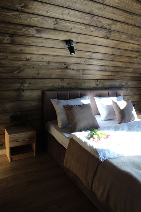 Двох поверховий котедж з чаном в карпатах