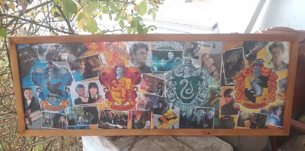 Пазл Trefl Чотири гільдії Гоґвортсу, Гаррі Поттер, 1000 ел. (панорама)