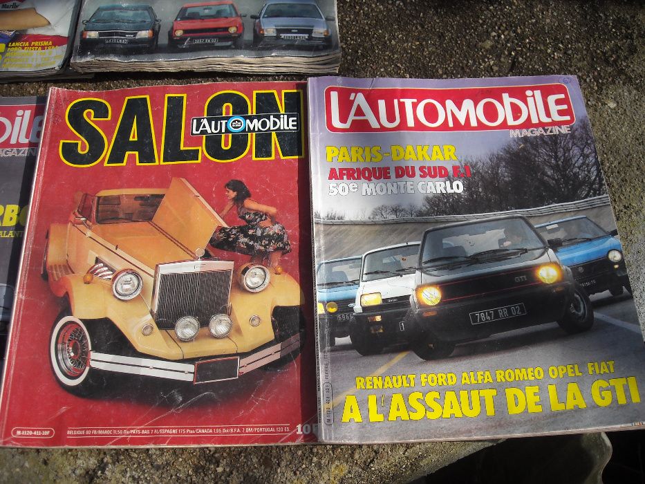 Revistas automovel antigas L'Automobile francesa