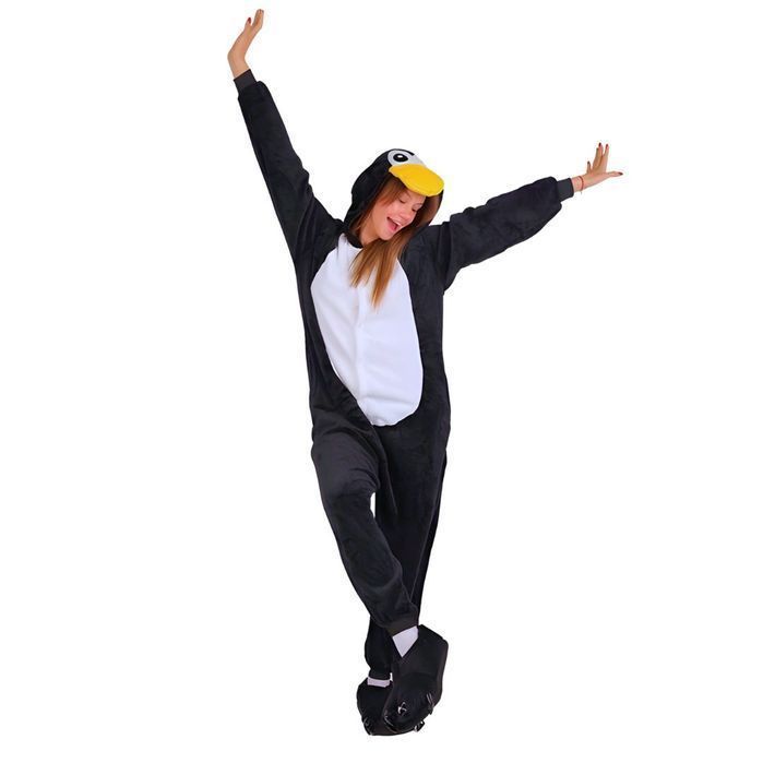 Piżama Onesie Kigurumi Kostium Przebranie Pingwin Xl: 175 - 185cm