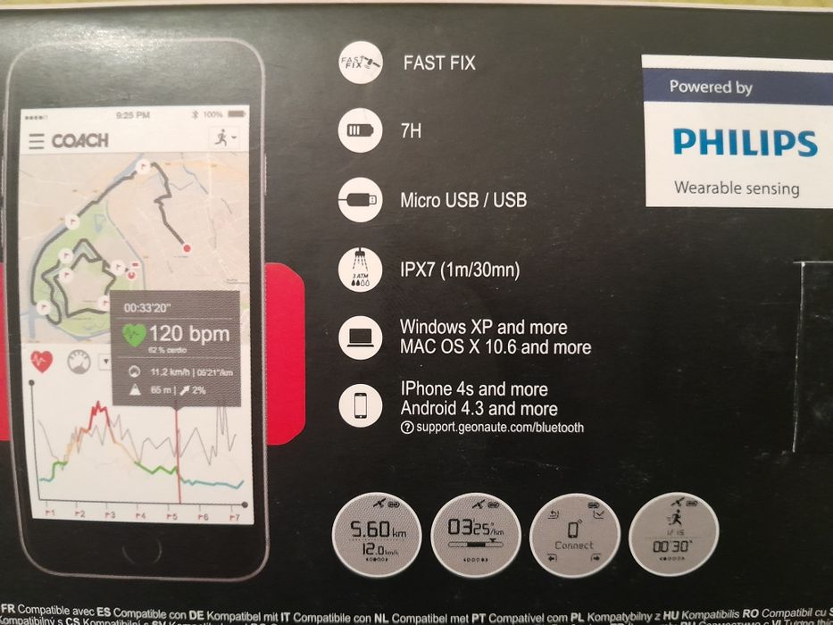 Relógio Desportivo Geonaute ONMOVE 500