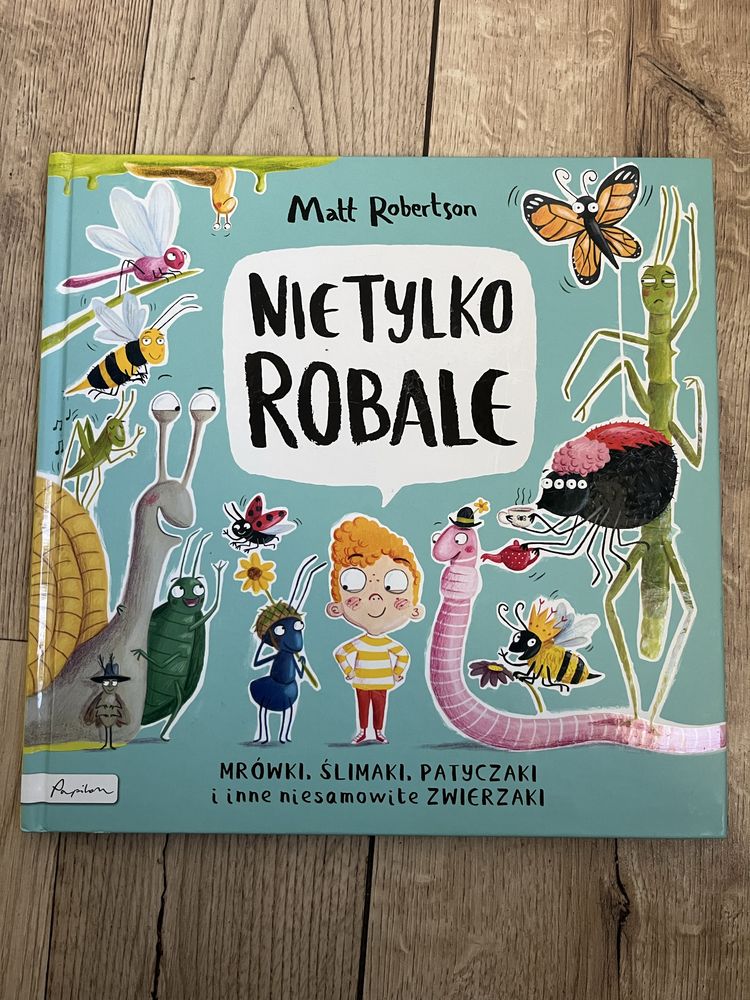 Książki o owadach „Nie tylko robale”, „100 faltow owady”