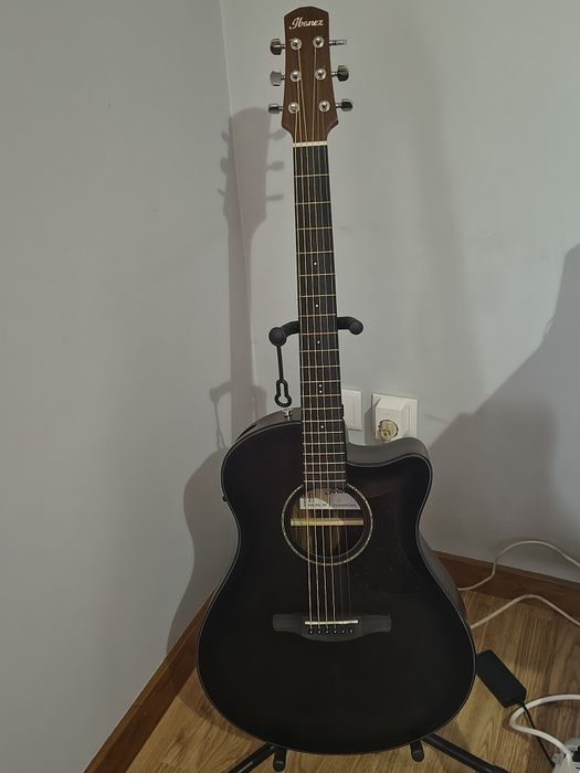 Guitarra Acustica/eletrica Ibanez AAM70CE-TBN