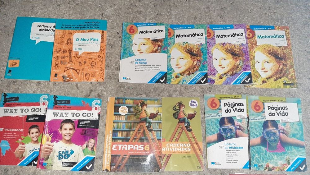 Livros 6° ano