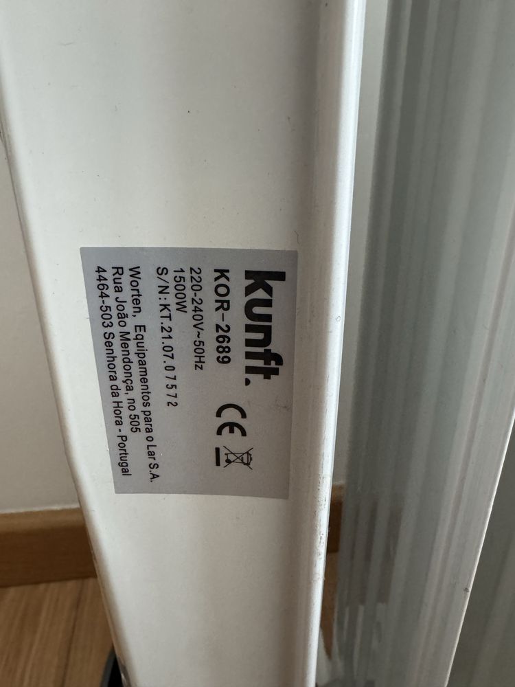 Aquecedor a oleo 1500W