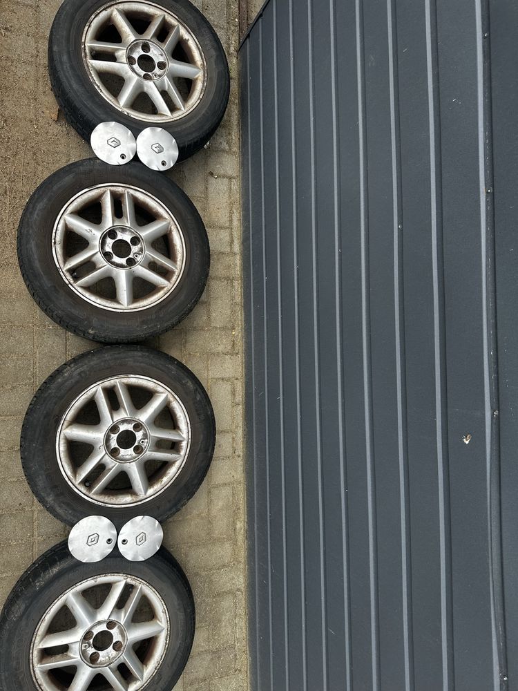 Opony wraz z felgami renault scenic 1