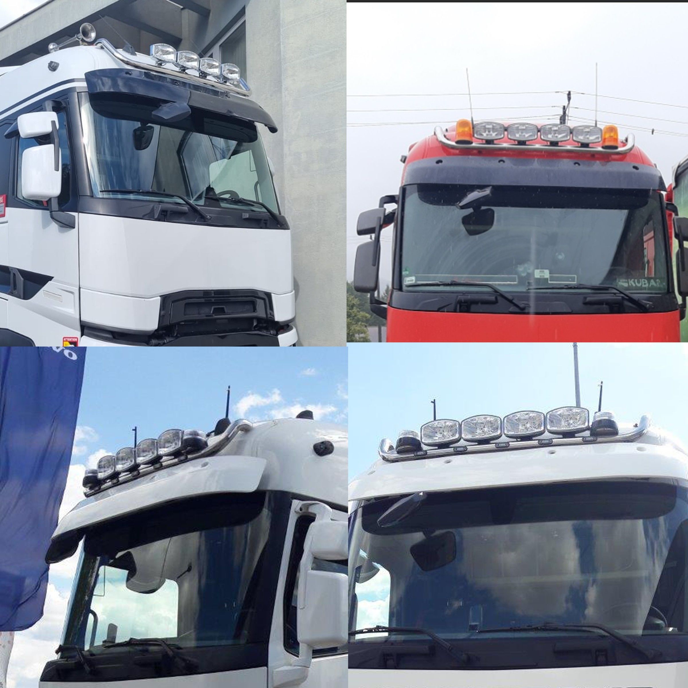 Orurowanie dachowe / Rama dla Renault Gamma T (z oświetleniem 72)