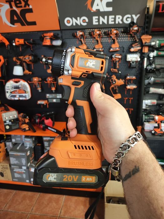 Аккумуляторный Бесщеточный шуруповёрт Техас TAOE-CD34DC/съемный/1АКБ