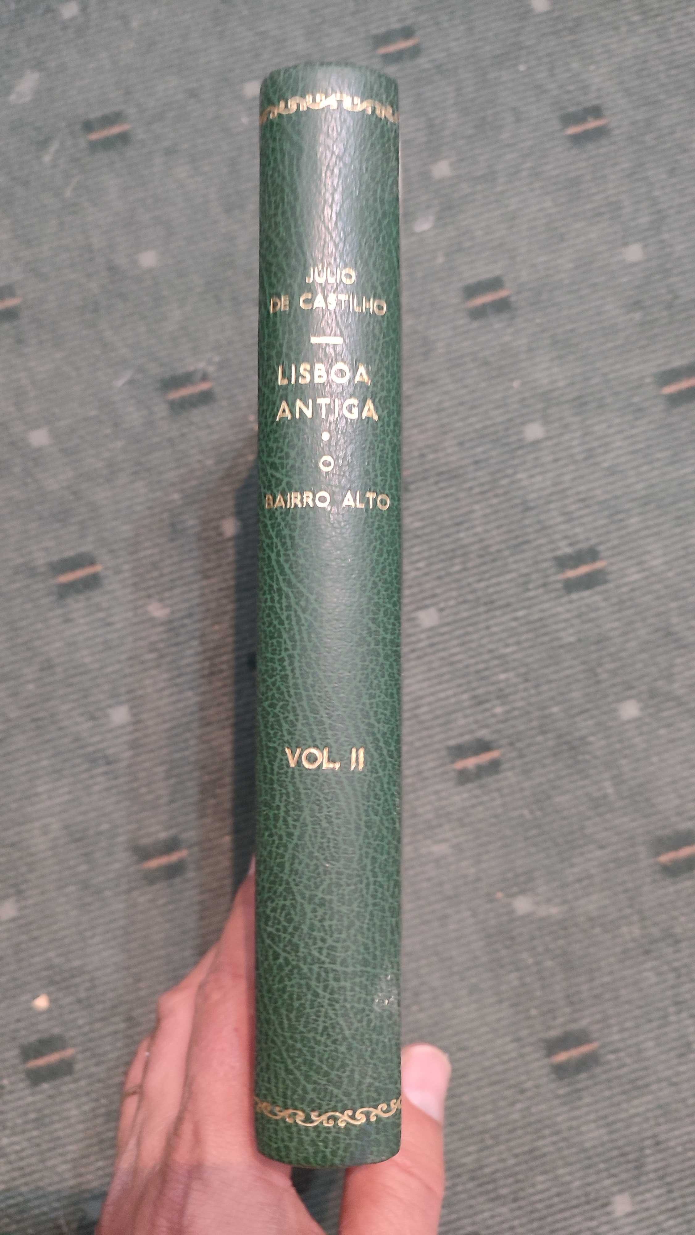 Lisboa Antiga  O bairro Alto Vol II - Júlio Castilho