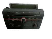 MAZDA 3 BK 03-09 r. RADIO RADIODTWARZACZ  z WYŚWIETLACZEM BP4M66950A +