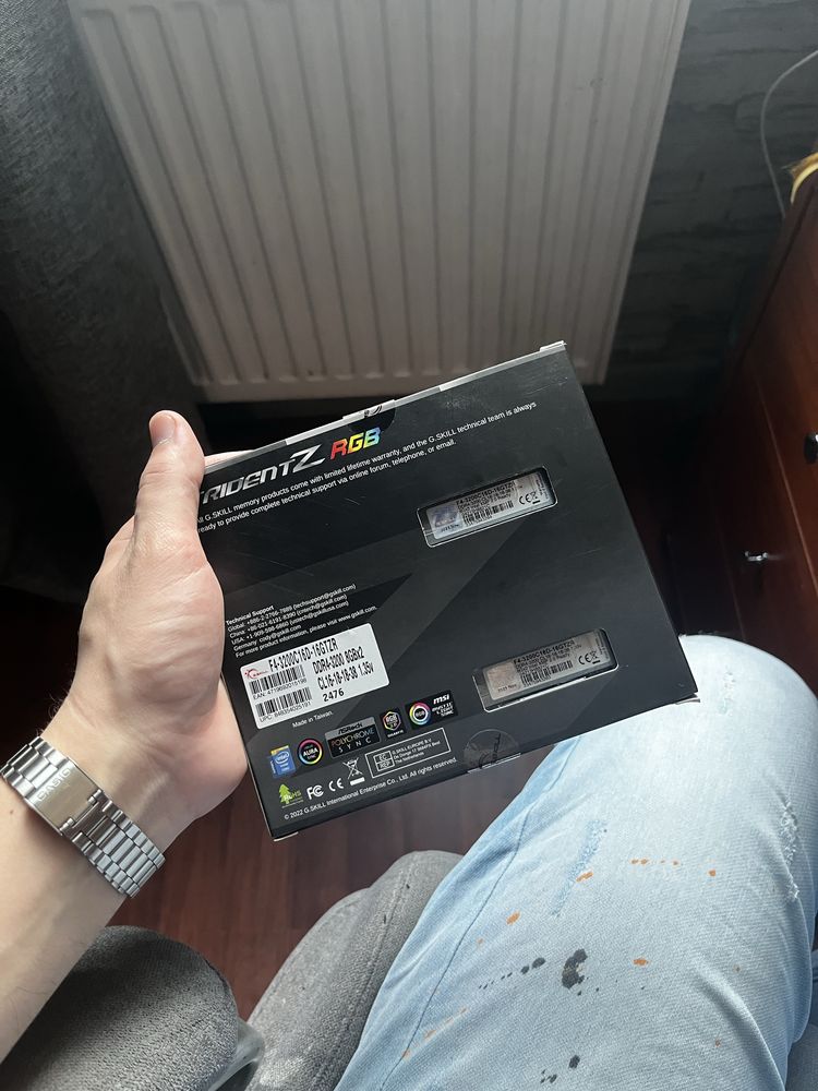 G.Skill TridentZ rgb ddr4 16gb(8gbx2) 3200