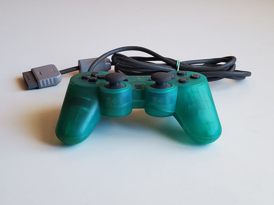 Comando original PS1 green [ótimo estado]
