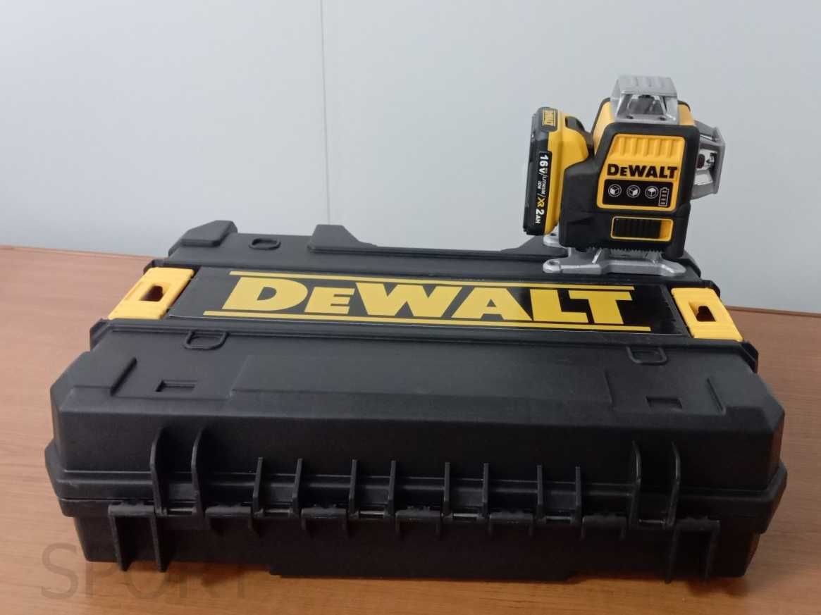 Лазерный уровень нивелир dewalt 4d лазерний рівень нівелір 16 ліній