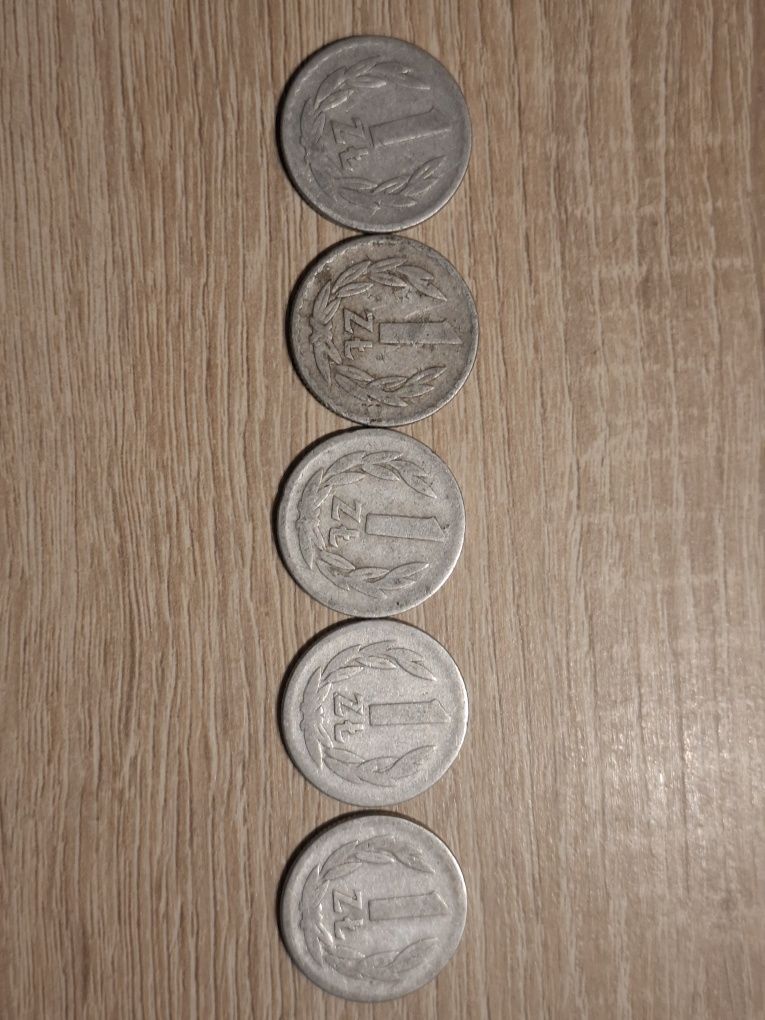 5 monet 1949 rok - 1 złoty