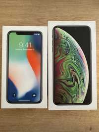 iPhone X Silver 256 GB i iPhone Xs Max Space Gray 512 GB