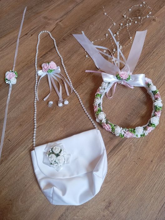 Wianek komunijny plus  dodatki