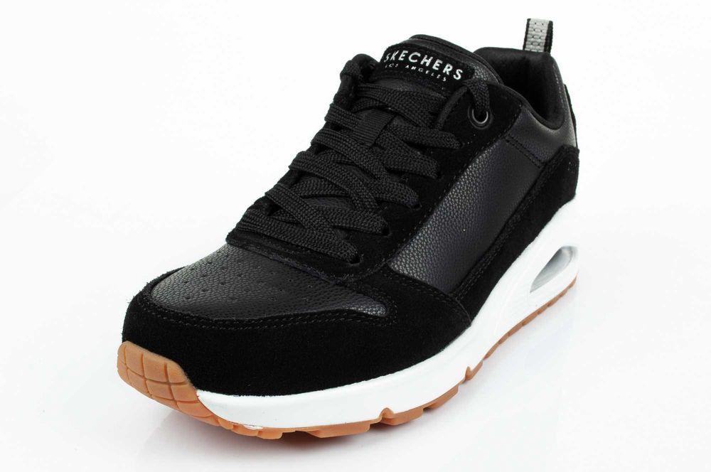 Buty sportowe Skechers Uno-Solid Air [155132/BLK] r.36-41