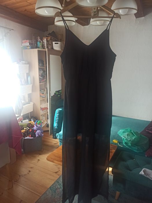 Elegancka czarna sukienka r. L/XL
