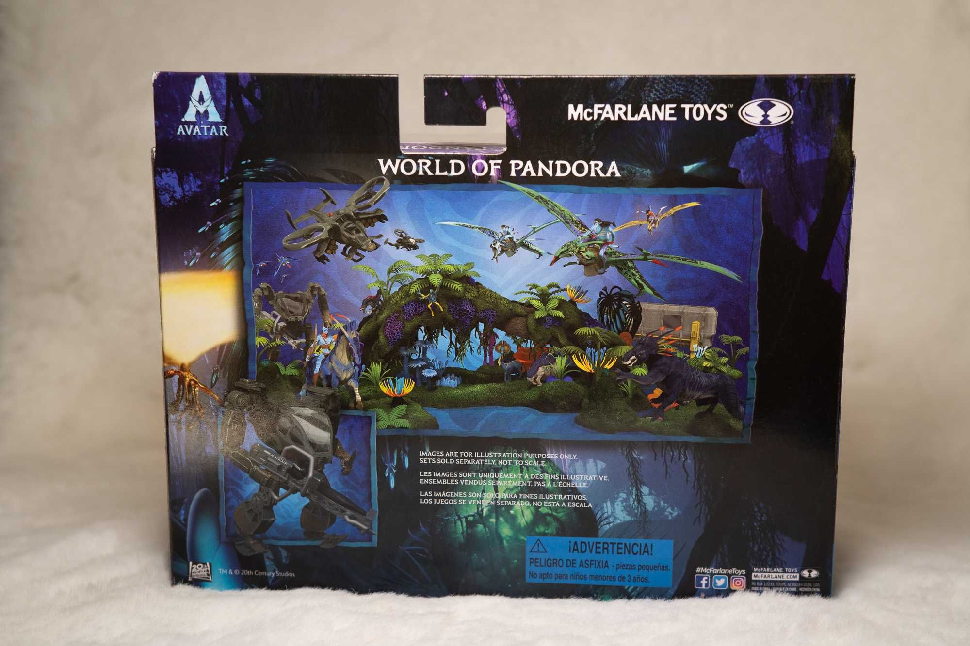 Avatar Figurka World Of Pandora AMP SUIT & COLONEL MILES QUARITCH