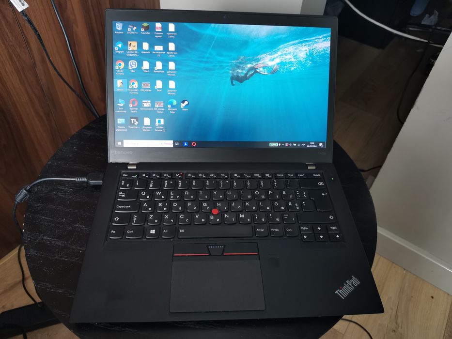 Ноутбук Lenovo ThinkPad t460S в тонком металическом корпус Леново IBM