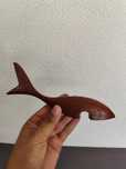 Ryba otwieracz teak lata 60 Dania vintage retro prl