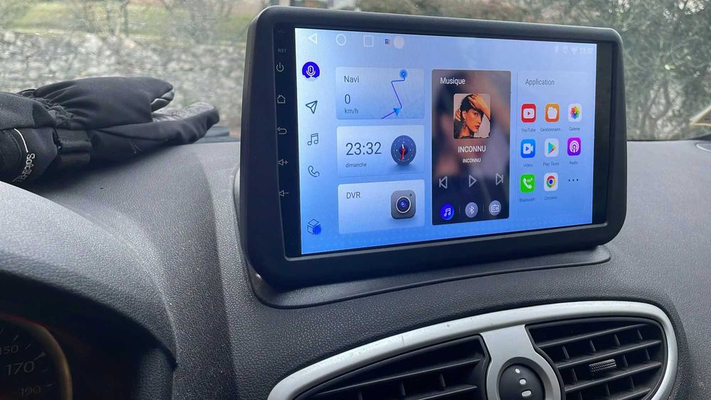 Auto Rádio Renault Clio 3 Android 12   2005 até 2014